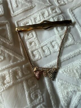 1940s Anson Black Hills Gold Necktie  -